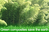 Green composites save the earth